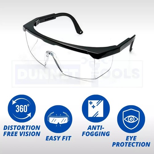 Safety glasses clear anti fog - glasses,
