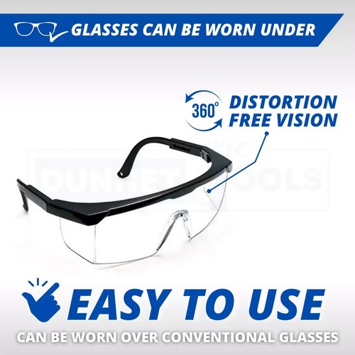 Safety glasses clear - glasses,