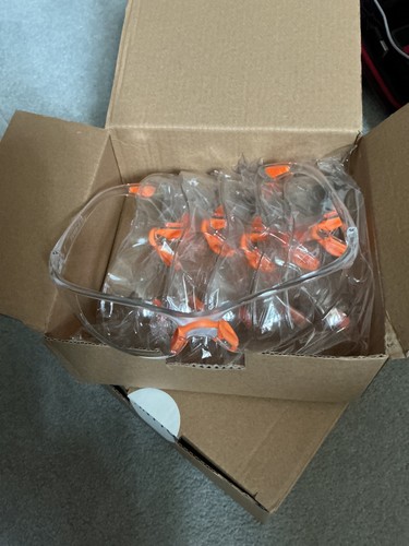 12x clear safety goggles - 12x,