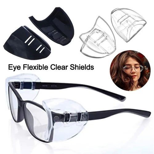 Clear side shields - clear, universal