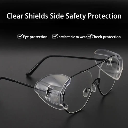 Clear side shields universal - side,
