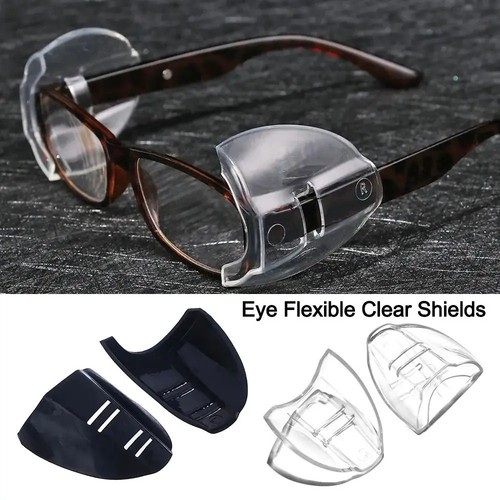 Clear side shields - clear,