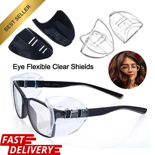 Clear side shields - 4x,