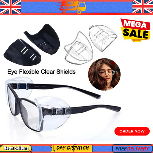 Clear side shields universal - side,